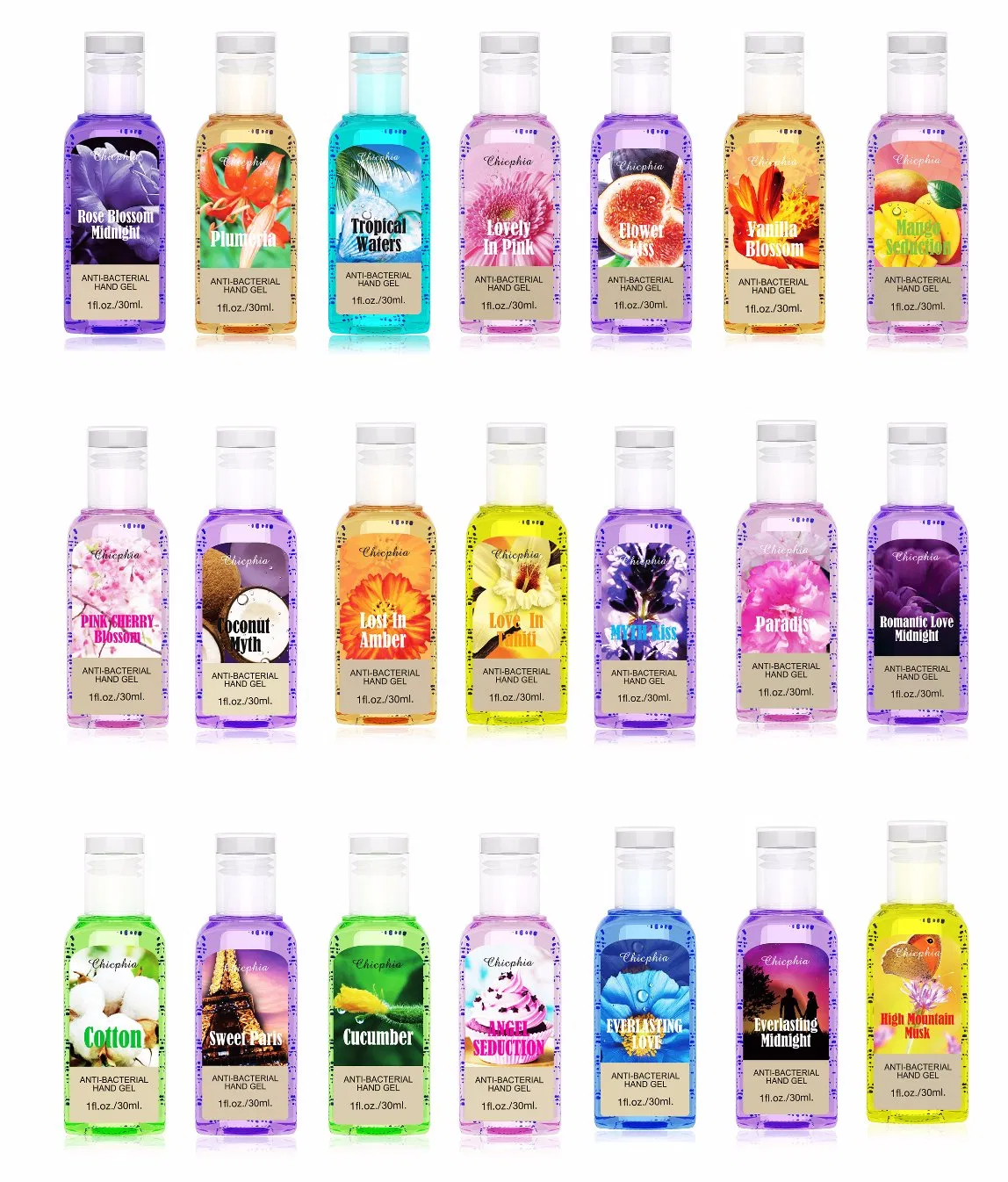30ml Chicphia Hand Sanitizer Pocket Bag Holder