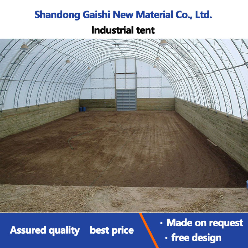 Excellent Quality Tube Industrial Depots Outdoor Large Warehouse Storage Shelter Tent for Storage