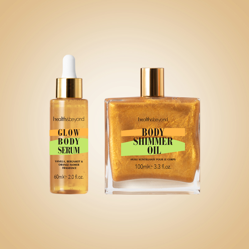 Private Label Shiny Liquid Highlighter Waterproof Lightening Body Shimmer Oil