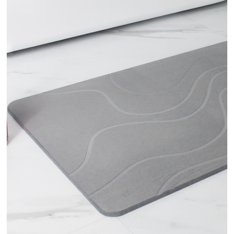 Eco Friendly Diatomite Diatomaceous Earth Shower Super Absorbent Stone Bath Mat