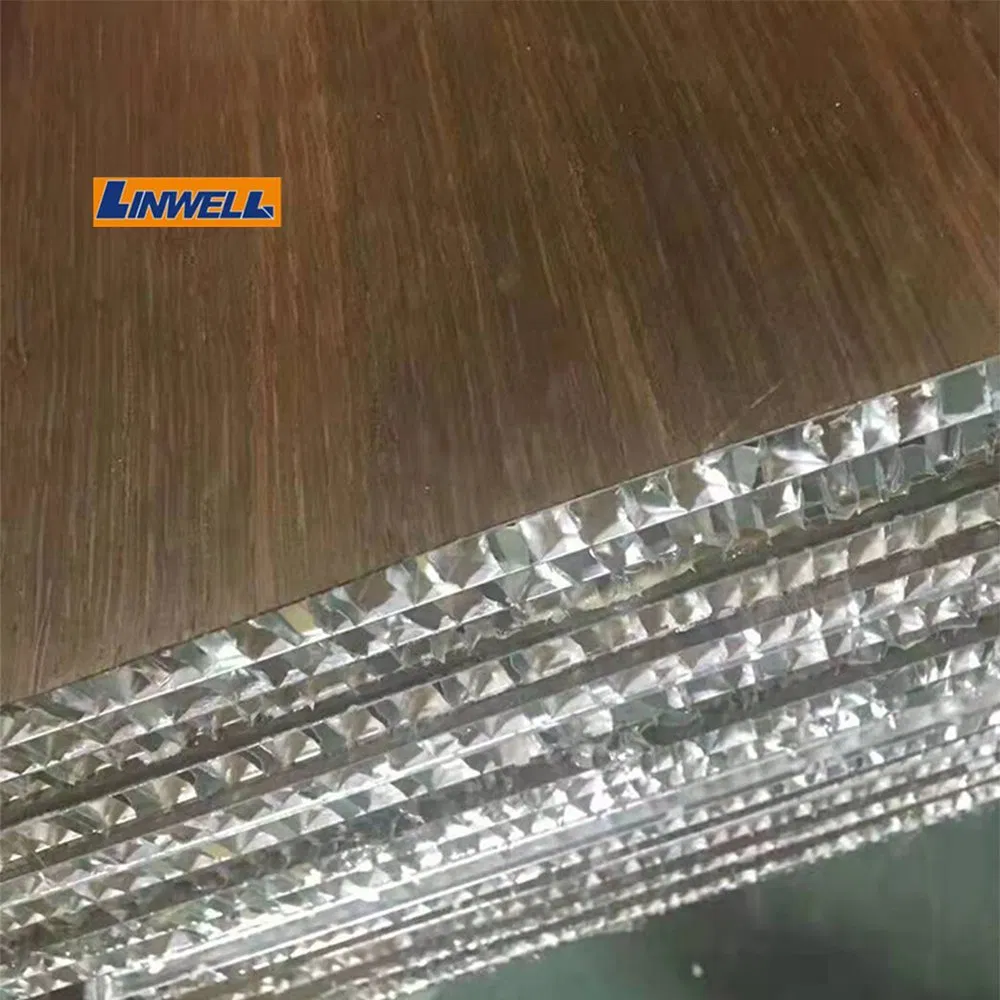 Beige Travertine Aluminum Honeycomb Panel for Roof Panels