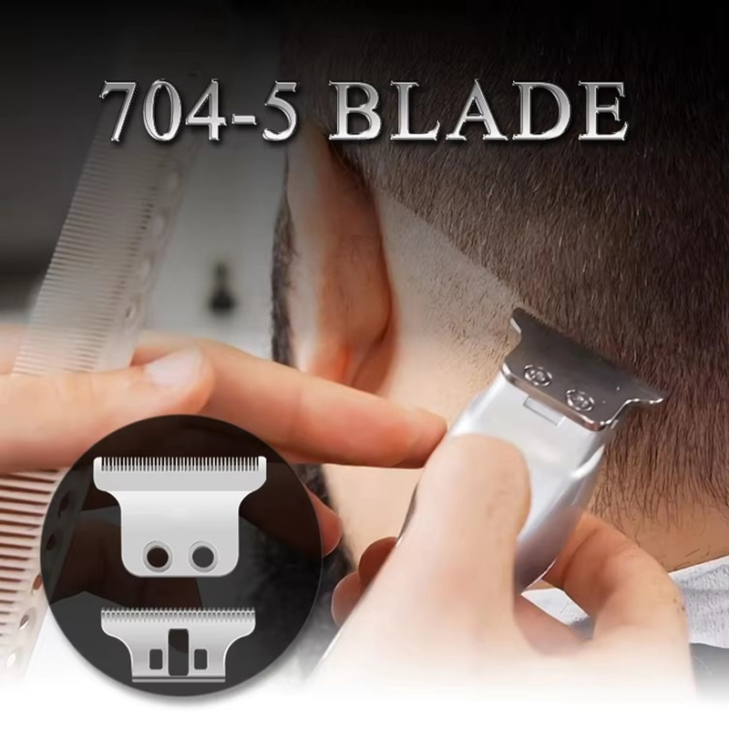 Professional Stainless Steel Replacement T Wide Blade for Wahl 5 Star Detailer Clipper Shaver Hair Trimmers 8081