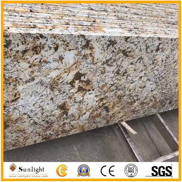 Custom Prefab Oxford Gold/Golden Granite Bathroom Kitchen Countertops