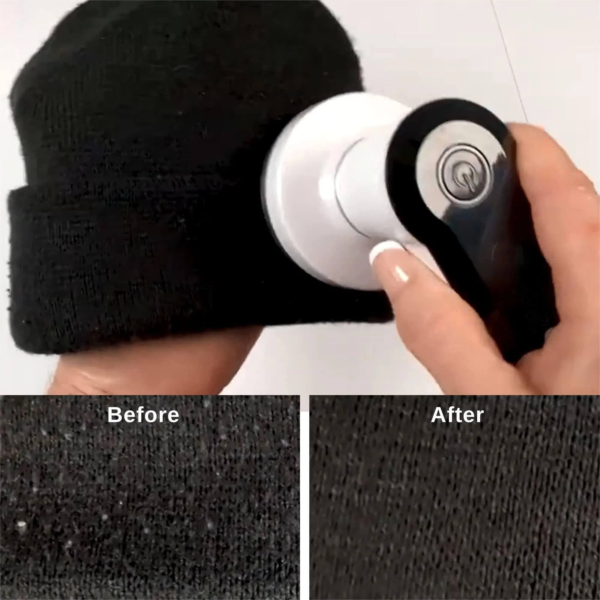 Battery Operated Portable High-Performance Clothes Furniture Compact Fabric Shaver Lint Remover