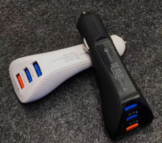 QC3.0 3 USB Ports 3.1A Car Power Adapter Quick Charger