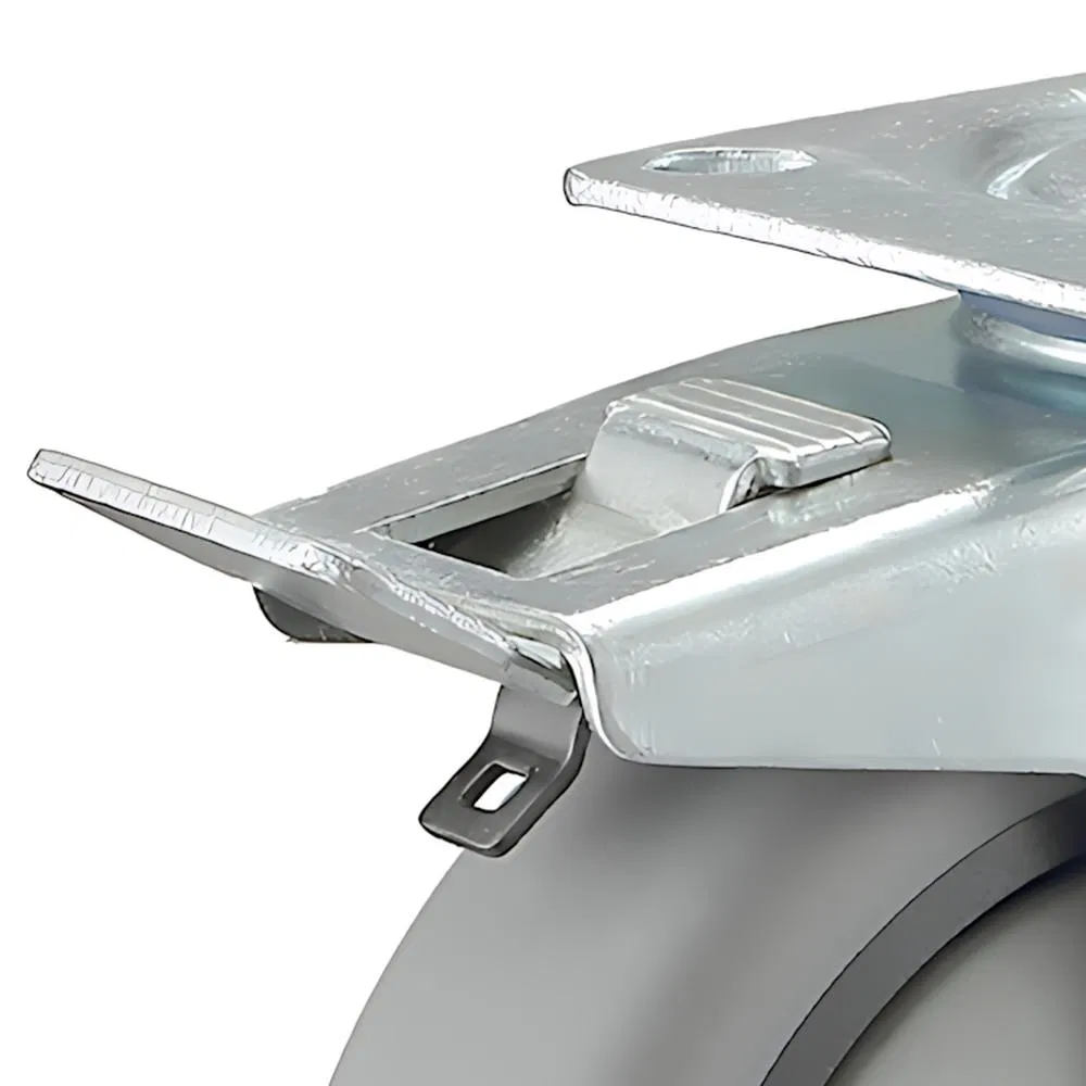 Swivel TPR Caster W/PP Core & Roller Bearing, a-E03#