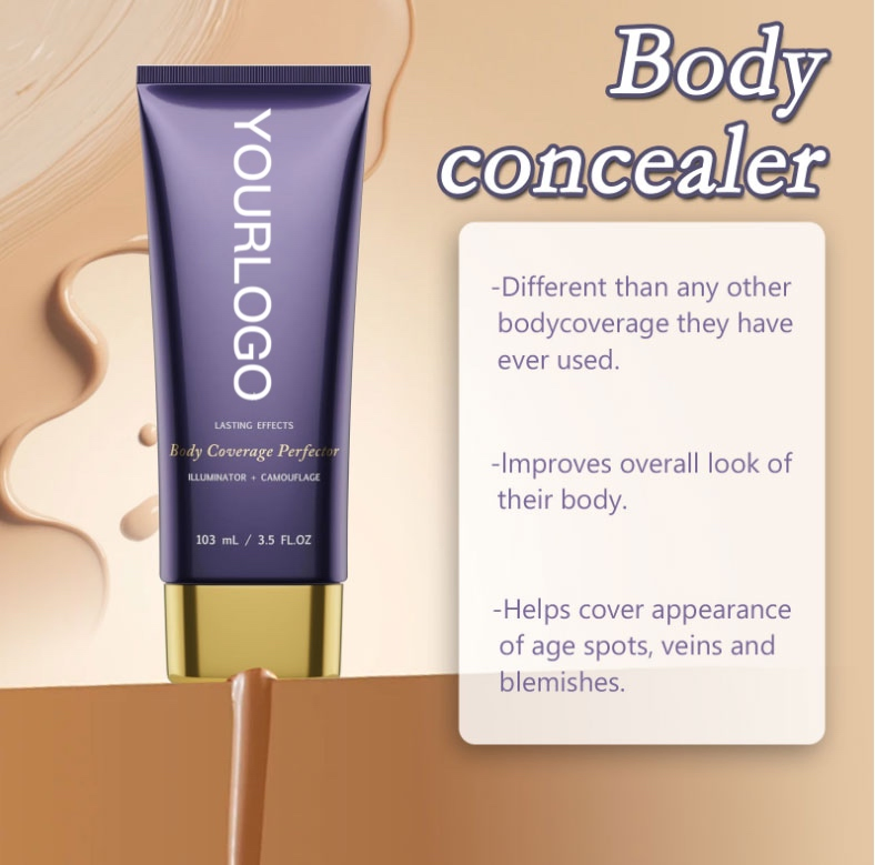 Private Label Cosmetics Makeup Concealer Natural Waterproof Full Coverage Tattoo Concealer