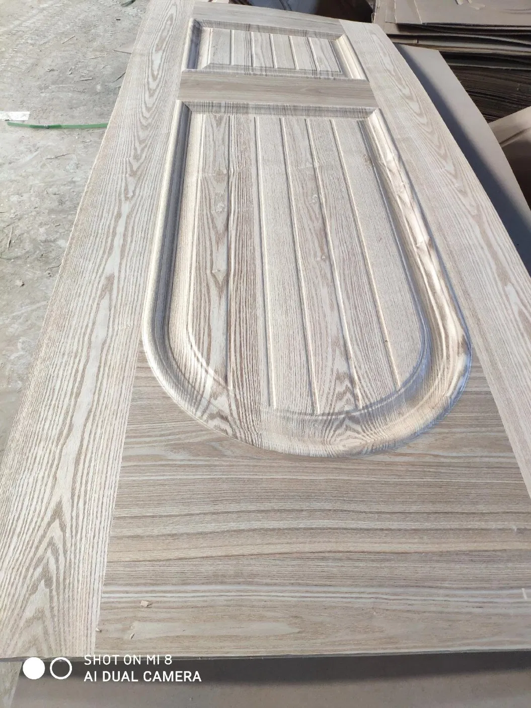 3.5mm Nature Oak Moulded HDF Interior Door Skin