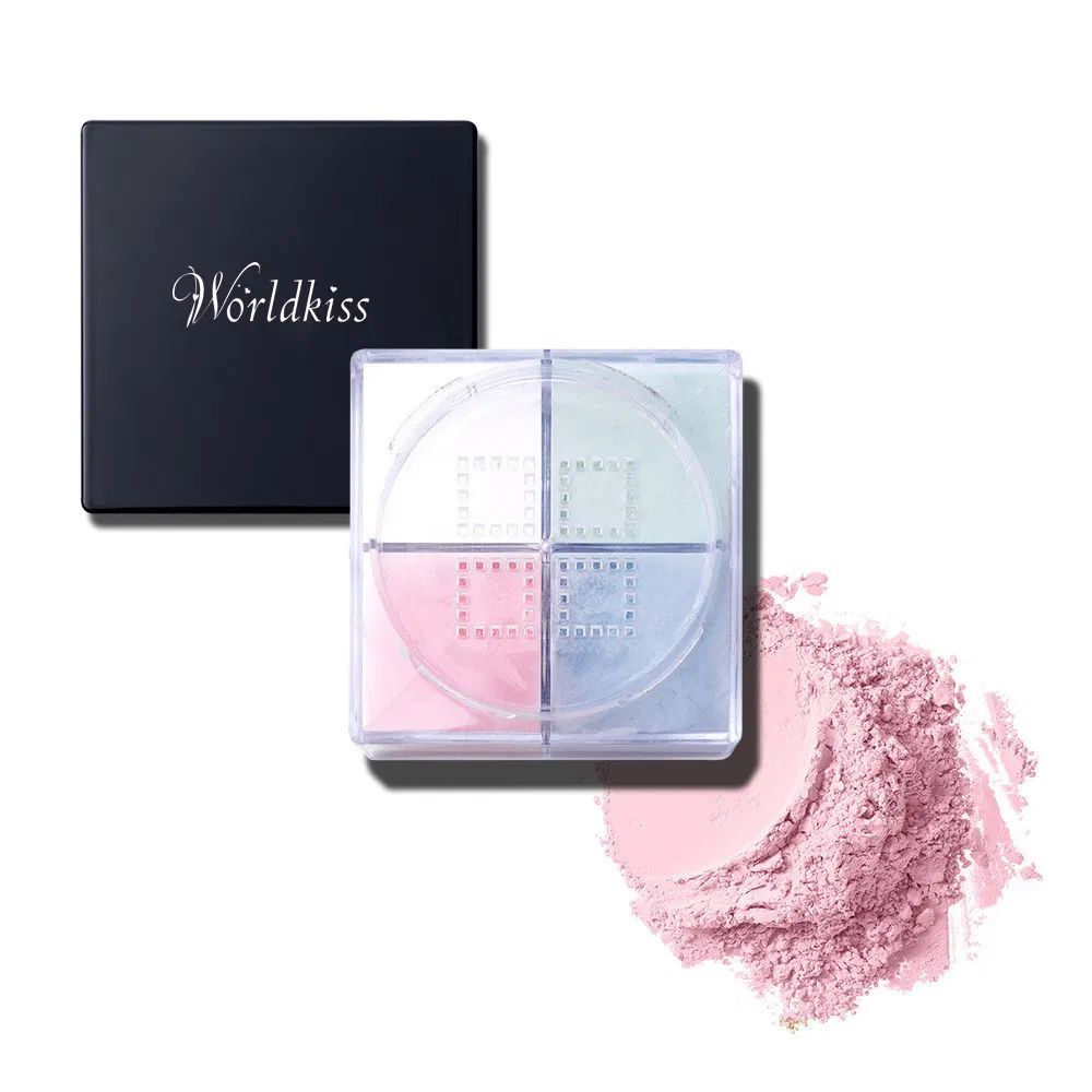 Concealer Loose Powder Waterproof Oil Control 10ml Four Shades Translucent Setting Powder