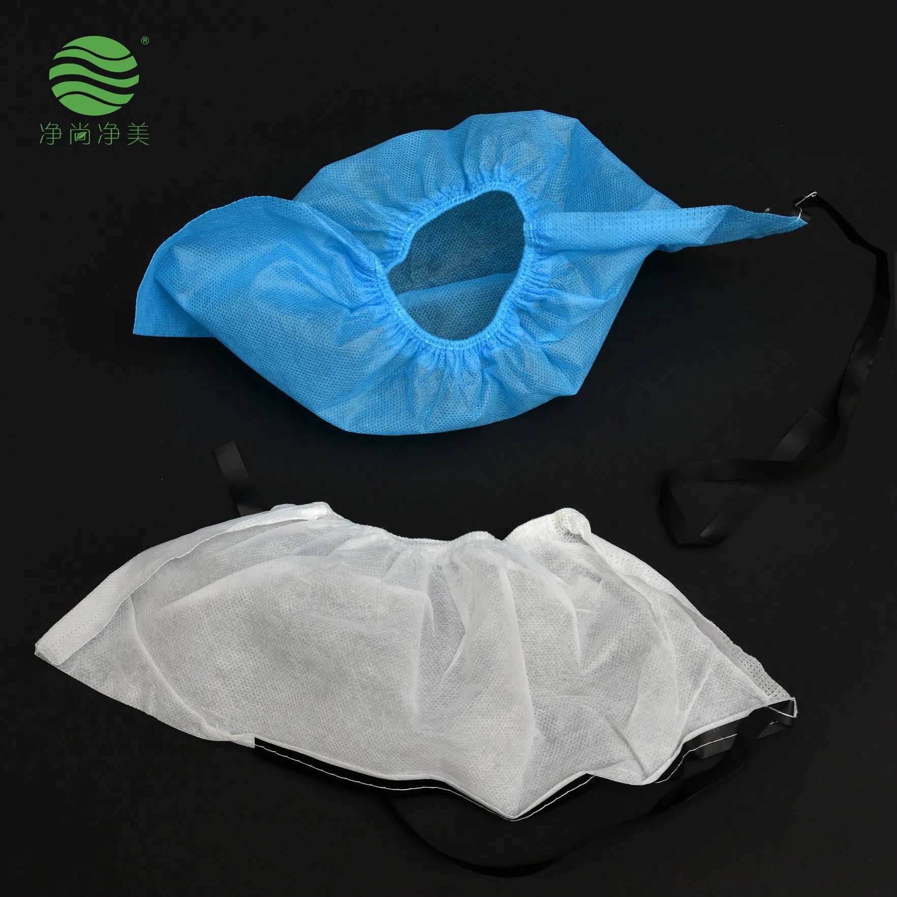 Protective PP Anti Slip Blue Disposable Shoe Cover