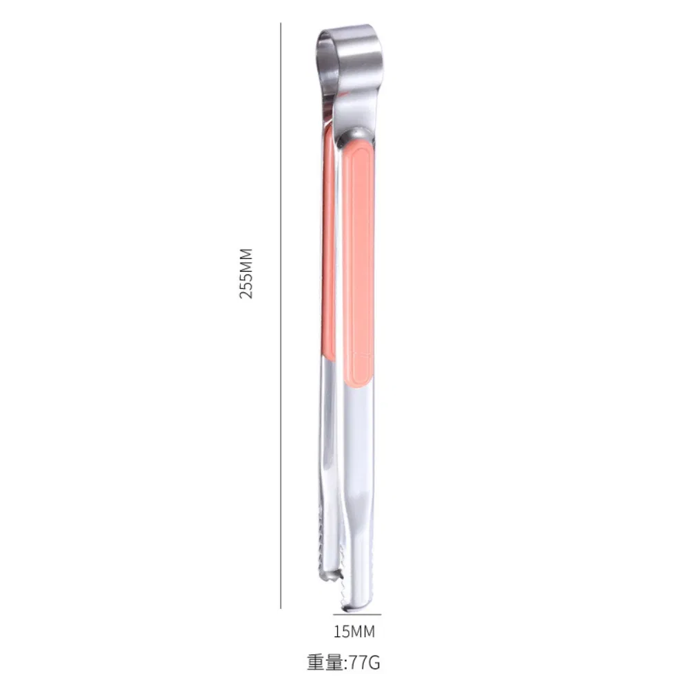 Anti-Scalding Bread Clip Korean Steak Barbecue Food Tong Stainless Steel Buffet Mi25744