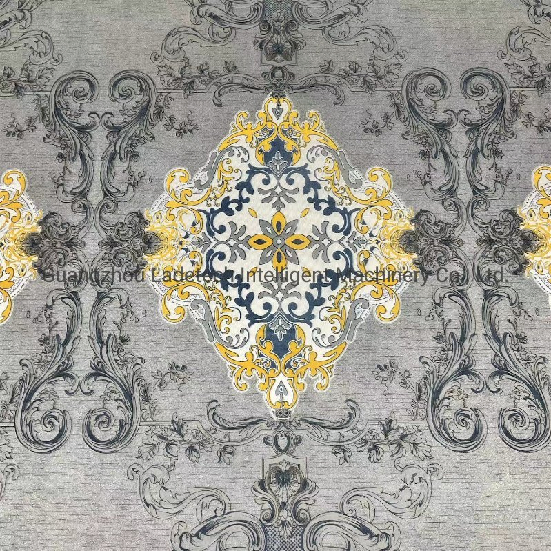 60-80 Grams Breathable Mattress Printed Polyester Tricot Knitted Fabric