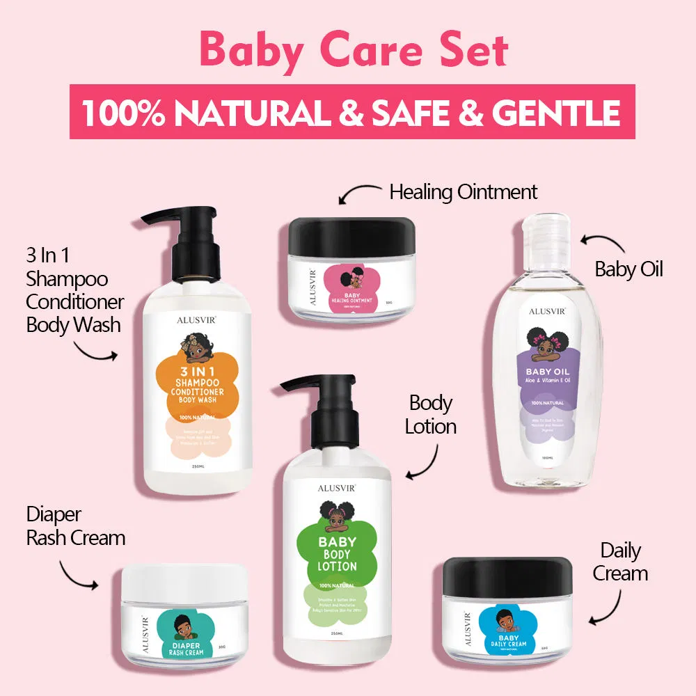 Baby and Child Skincare and Haircare Set Body Care Products