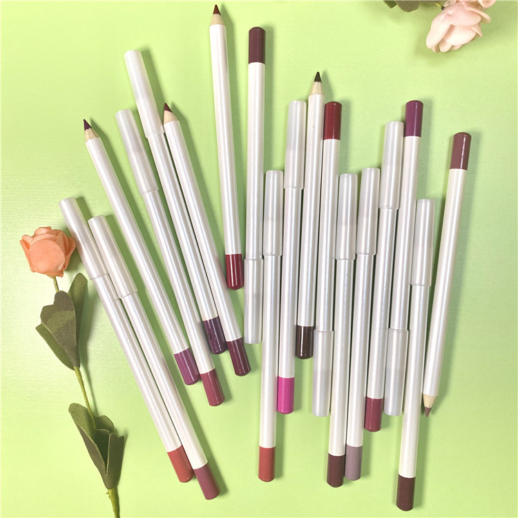 Wholesale 6 Colors Lipline Long Lasting Private Label Matte Lip Liner Pencil