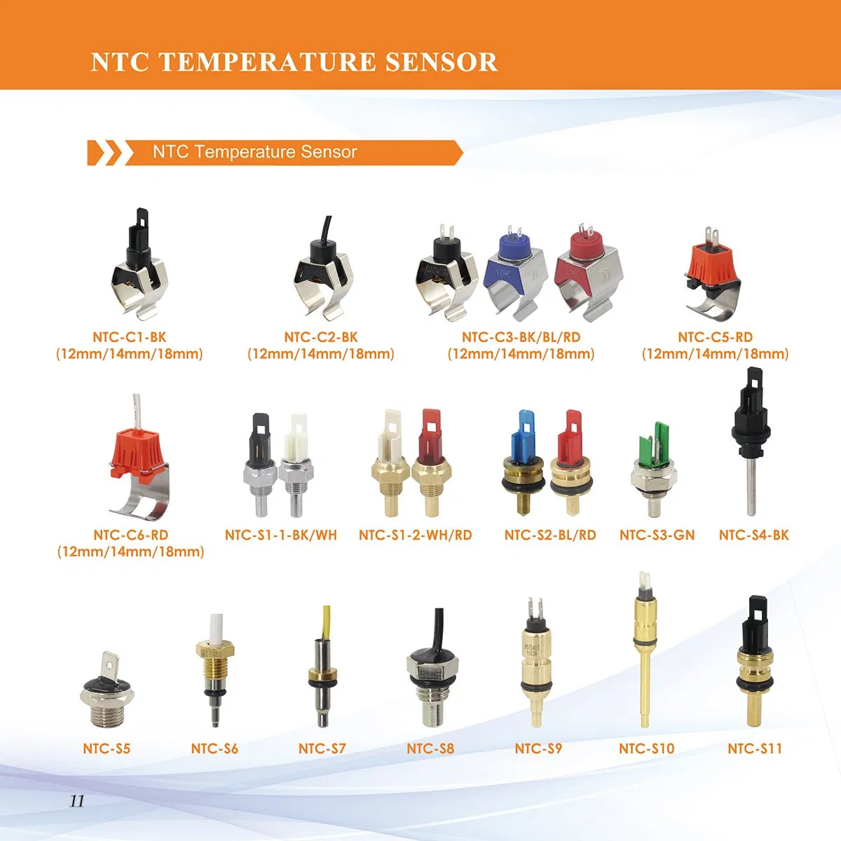 Wholesale High-Quality Thermistor Ntc Temperature Sensor Ntc-C6 for Gas Boiler