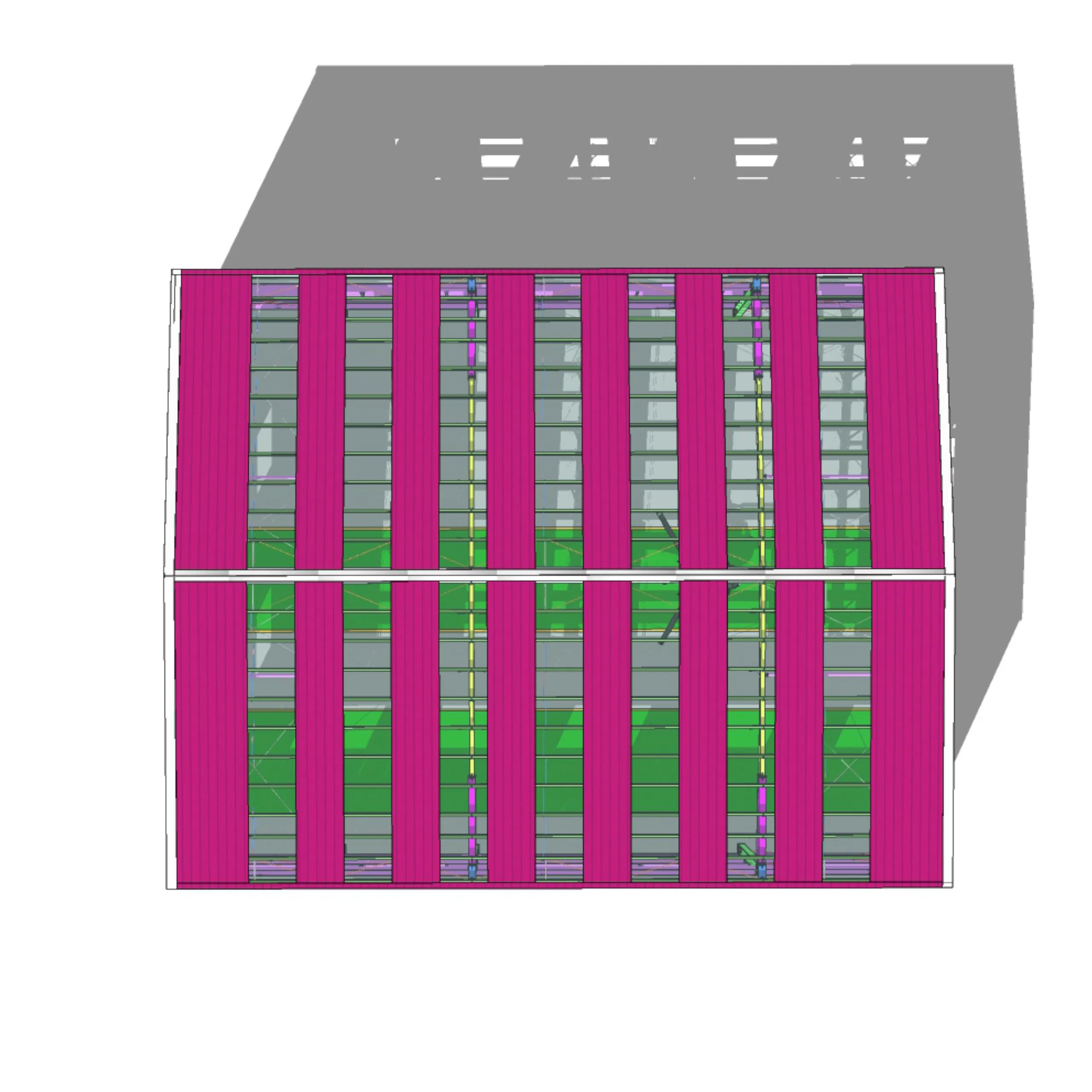 New Design Prefabricated Metal Steel Structure Warehouse Pre-Engineered Light Steel Structure Daylight Aircraft Hangar