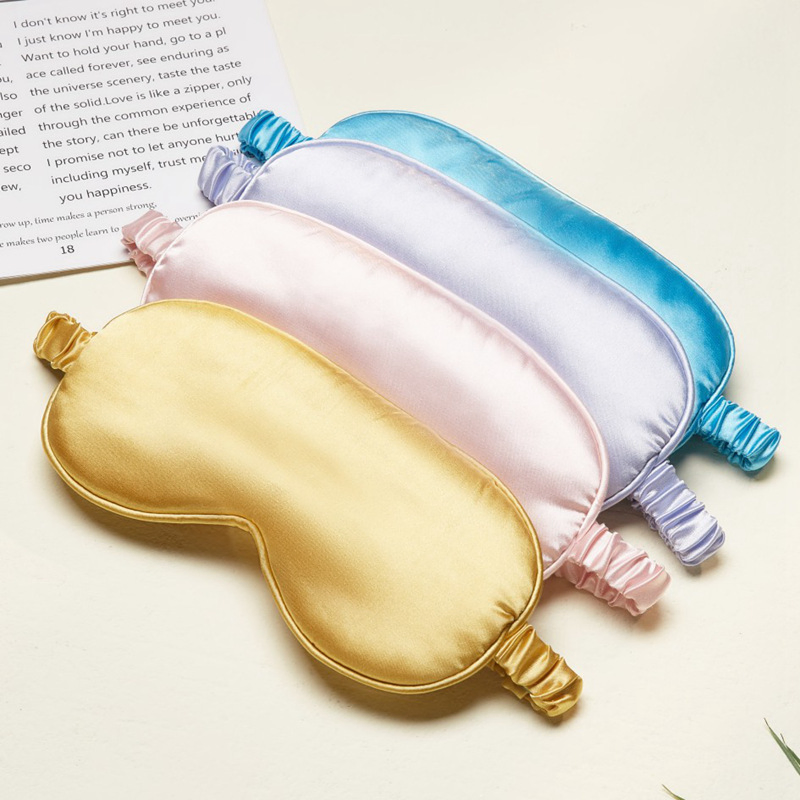 Wholesale Quality Faux Silk Sleep Shade Hot Compress Steam Eye Mask