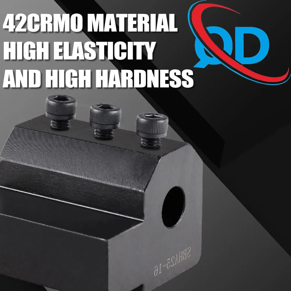 Sitelun CNC Parts Tool Holder Sbha 16 2025 32 40 U Drill Lathe Auxiliary Tool Holder Turning Tool Bar U-Drill Reducer Sleeve Inner Hole Turning Tool Holder