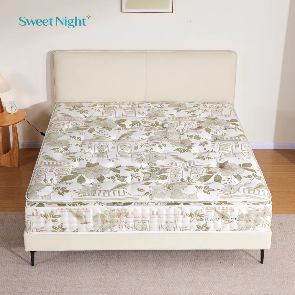 Custom Full Size Pocket Spring Mattress with Luxury Pillow Top