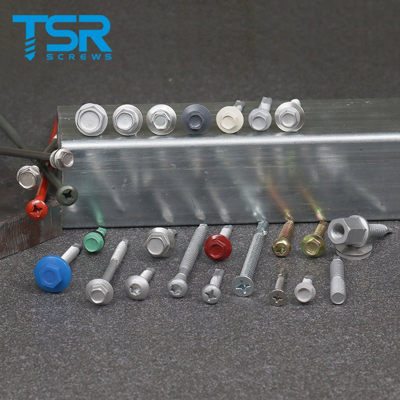 China Manufacture Ruspert Dacromet HWF Head Self Drilling Screw With Flange