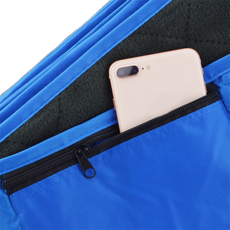 Термоодеяло Militia-Grade Fleece Blue для экстренных ситуаций