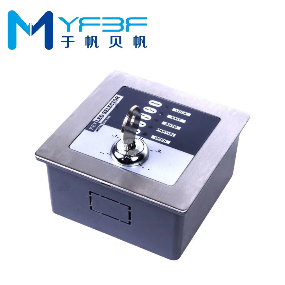 Functional Switch Automatic Door LED Five-Range Selector Key Switch