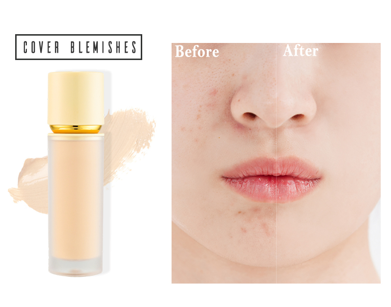 11 Colors Gold Ring Lid Slim Tube Concealer Skin-Friendly Waterproof Oil-Control Face Makeup Product Custom Your Logo Concealer