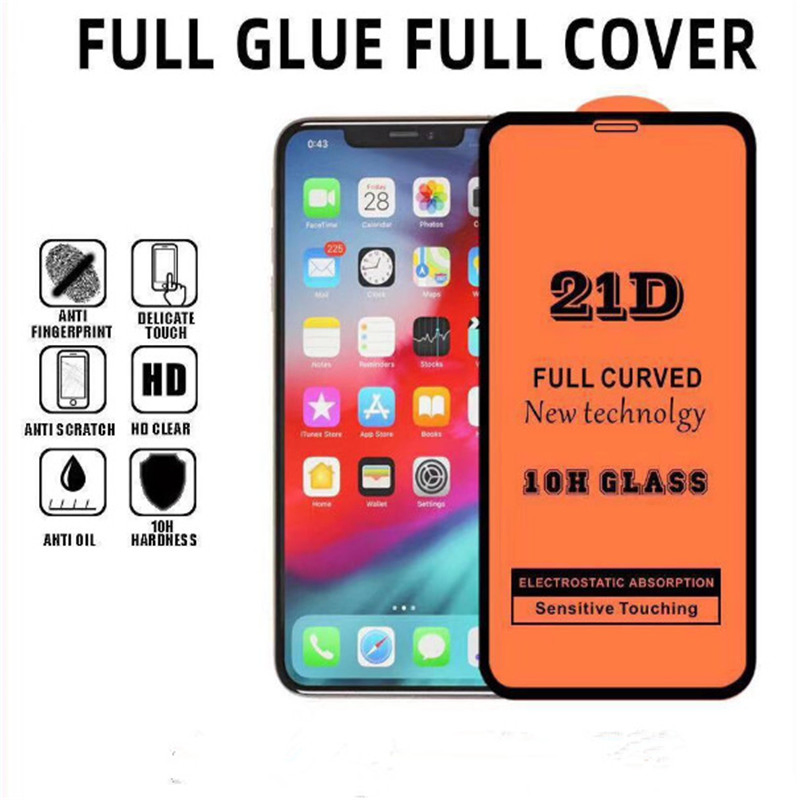 21d iPhone 12 PRO Max Tempered Glass Screen Protectors