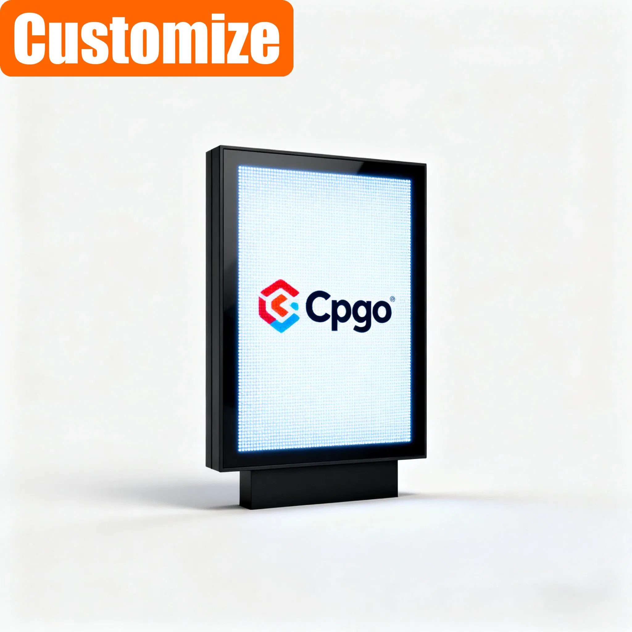 Customized Screen LED LCD Pizza Delivery Big Display RGB Billboard Advertising Billboard