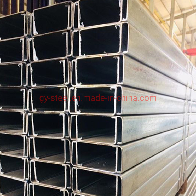 Hot DIP Galvanized Unistrut C Channel 41X41 41X21 41X52 for Solar Frame Installation