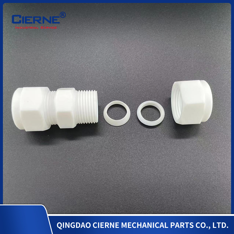 Small Parts Flexible and Wear-Resistant PTFE Connector Wear-Resistant Triangular PTFE