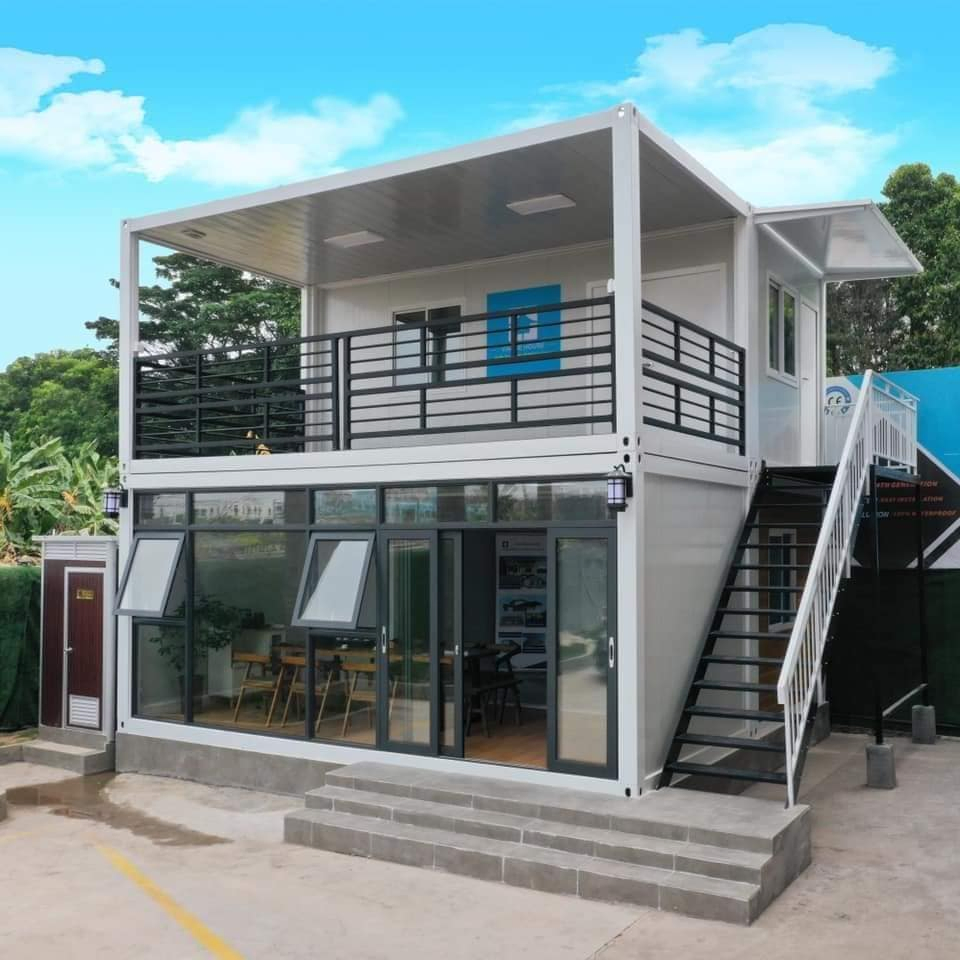 Easy Assemble Prefab Container House Guard Room Portable Toilet Residential House
