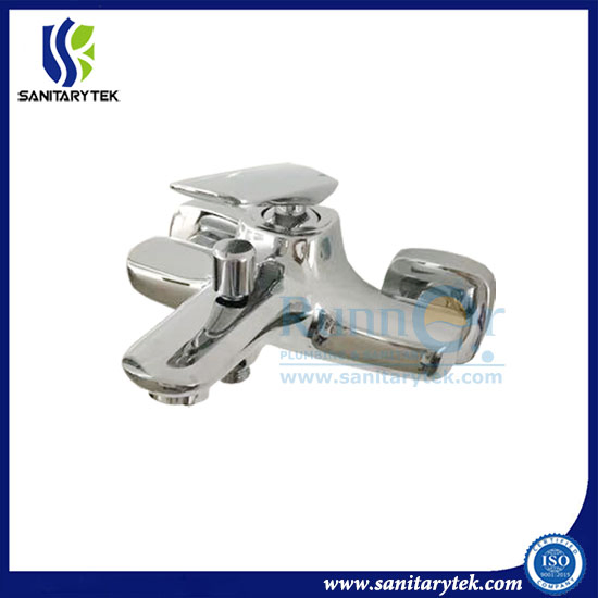 Chrome Brass Bathroom Bathtub Shower Faucet