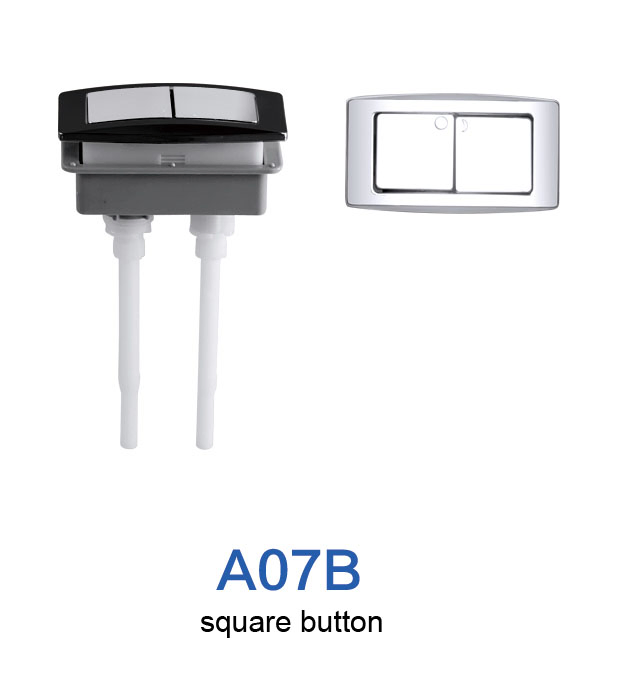 Chromed Push Button for Water Tank