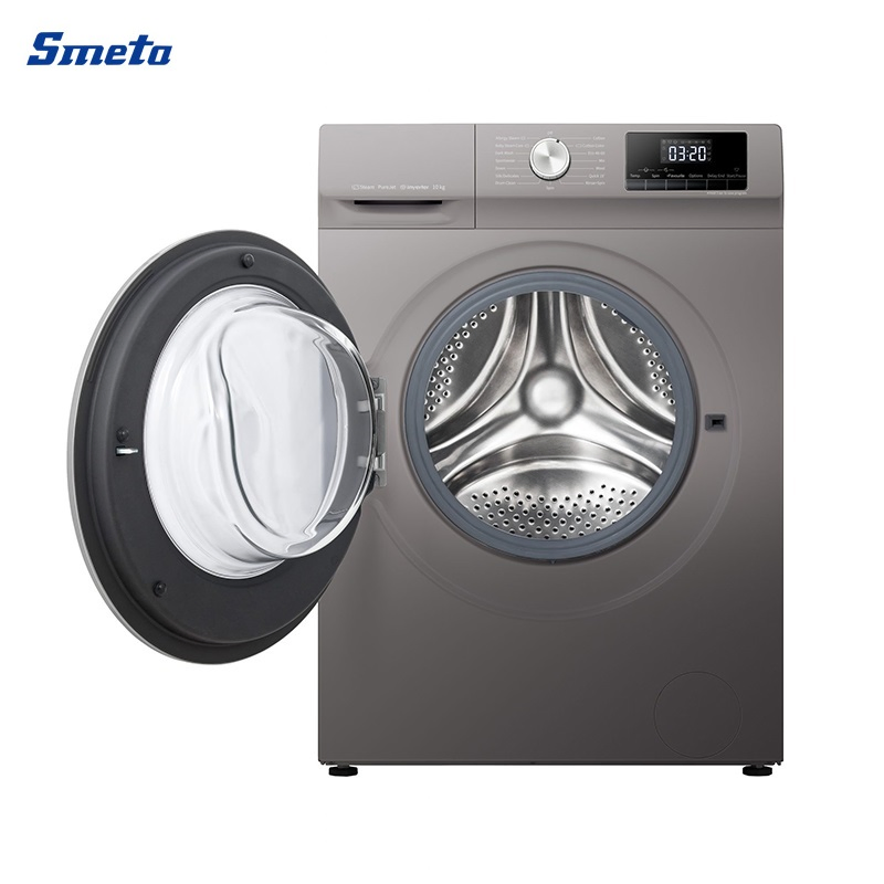 Smeta 10kg Inverter Front Load Washers Dryer Clothes Washing Machines