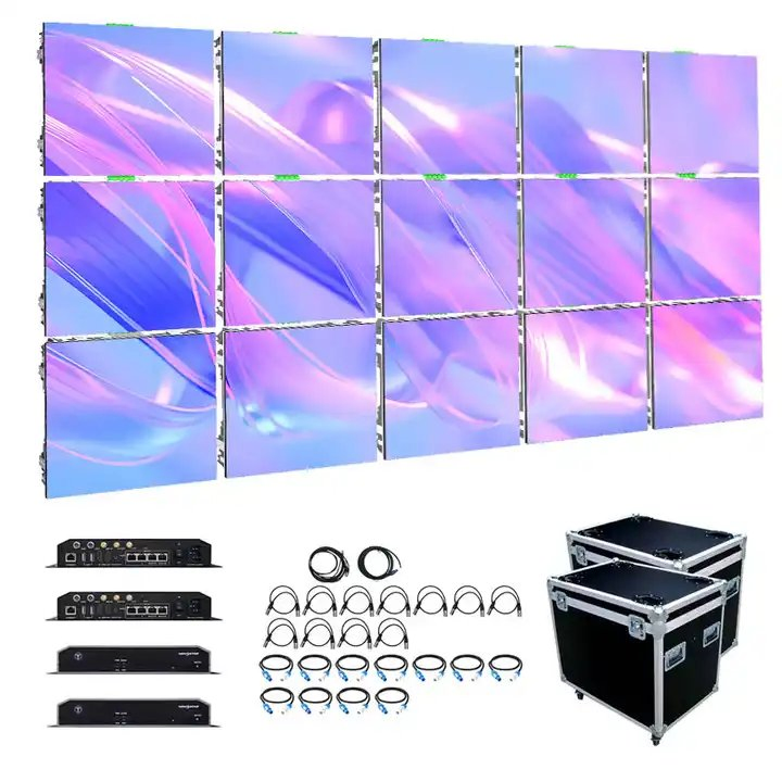 P2.6 P2.9 P3 P3.91 P4 P4.81 P5 P6 mm High HD Stage Advertising Outdoor Billboard Full Color Rental Panel Indoor Wall Video LED Display