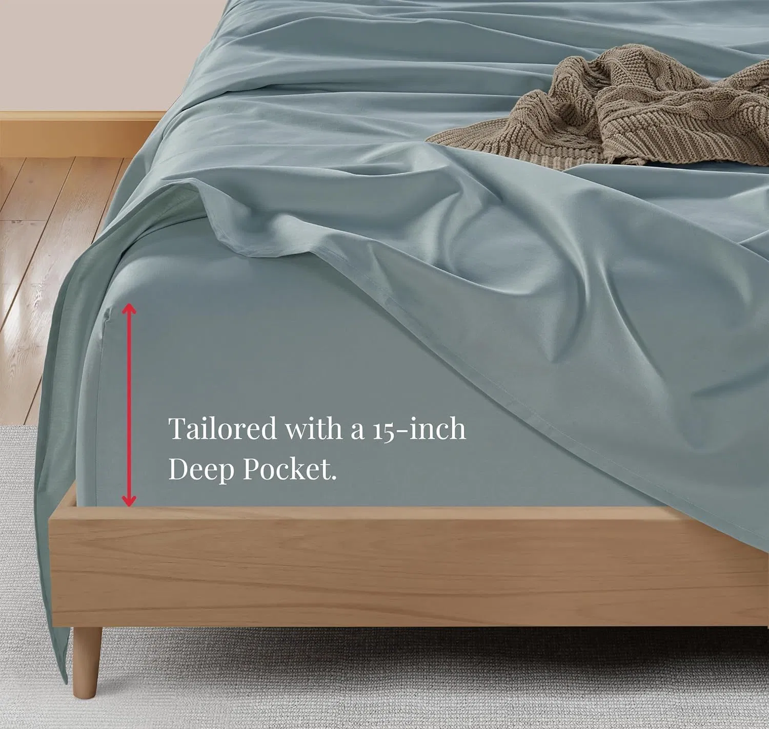 Хлопковый комплект постельного белья Queen Size