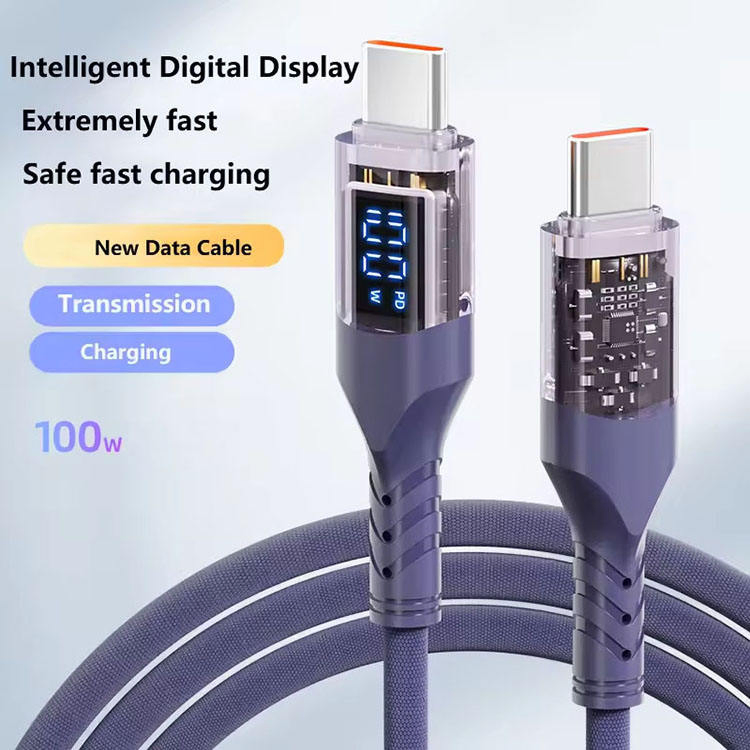 Зарядный кабель 100W 6A с защитой от КЗ