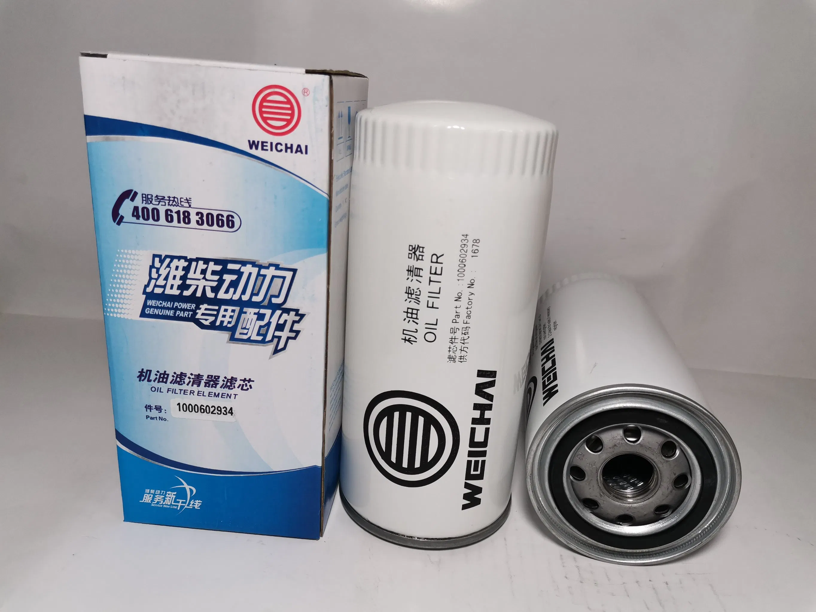 Weichai Oil Filter 1000602934 for Sinotruk Engine