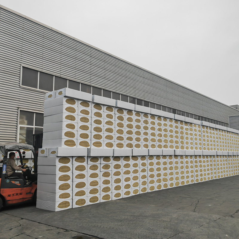 Heat Preservation Sound Insulation Rock Wool Sandwich Panel Wall and Roof Sheet Rock Wool Board