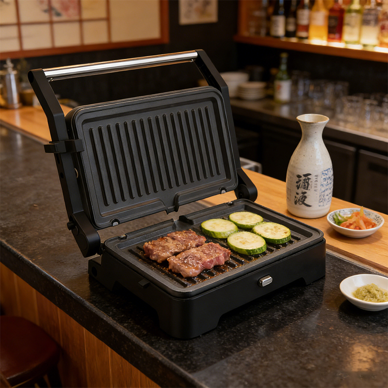 Household Sandwich Maker Electric Baking Pan Griddles Double-Sided Heating Grill