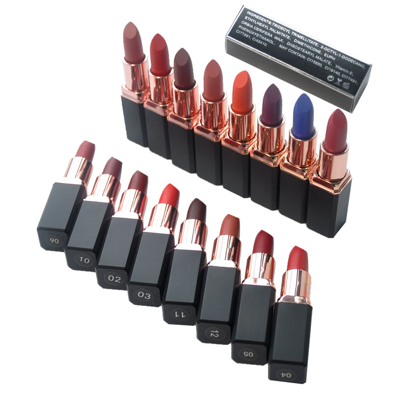 Hot Selling Matte Lipstick Private Label Waterproof Luxury Nude Lipsticks