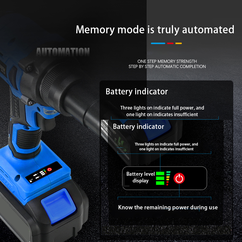 Rapid Heat Dissipation Widely Used Stainless Steel Aluminum General Purpose Long Vf-S Lithium Riveting Gun