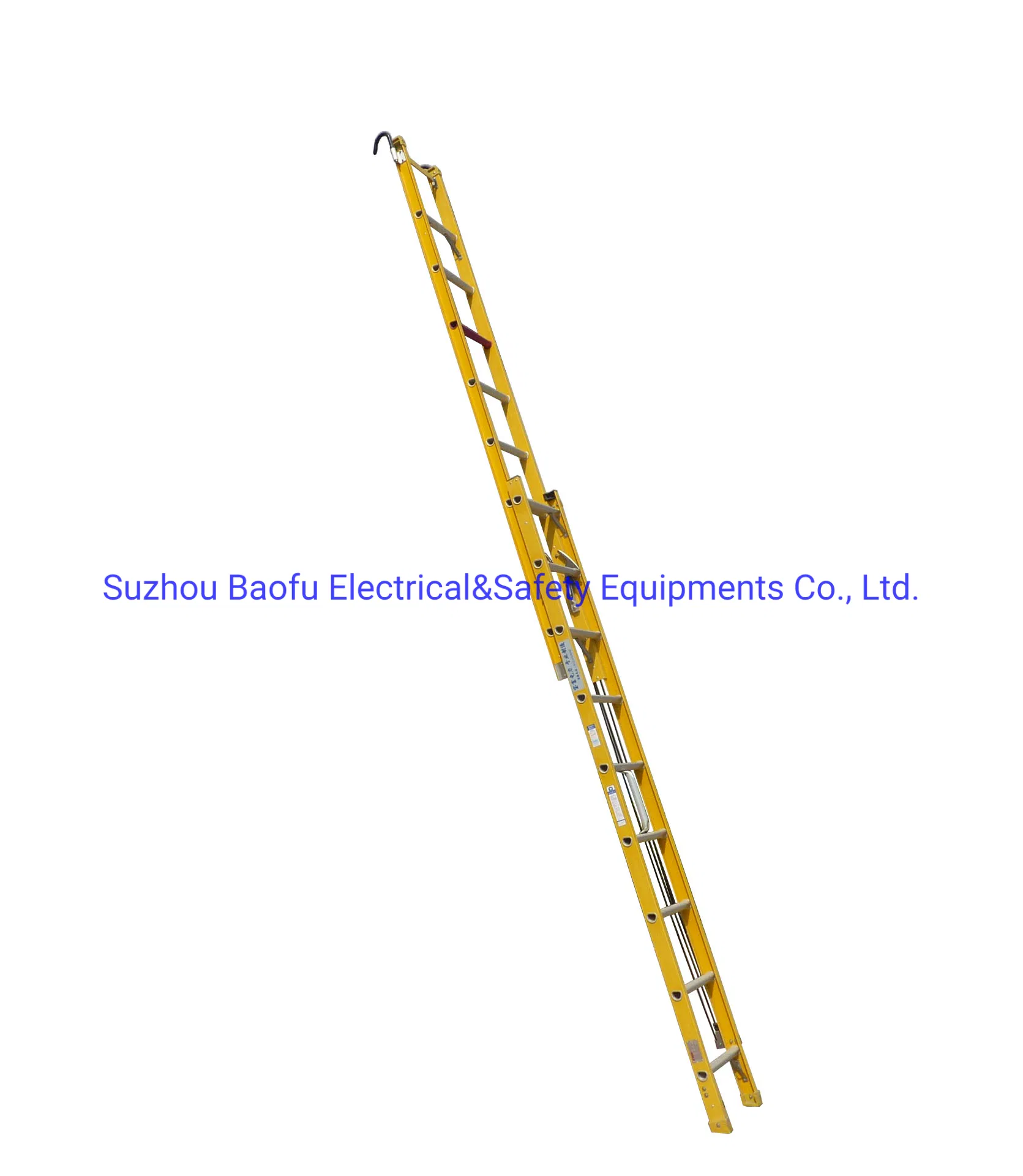 TUV 16FT Fiberglass D-Rung Extension Ladder