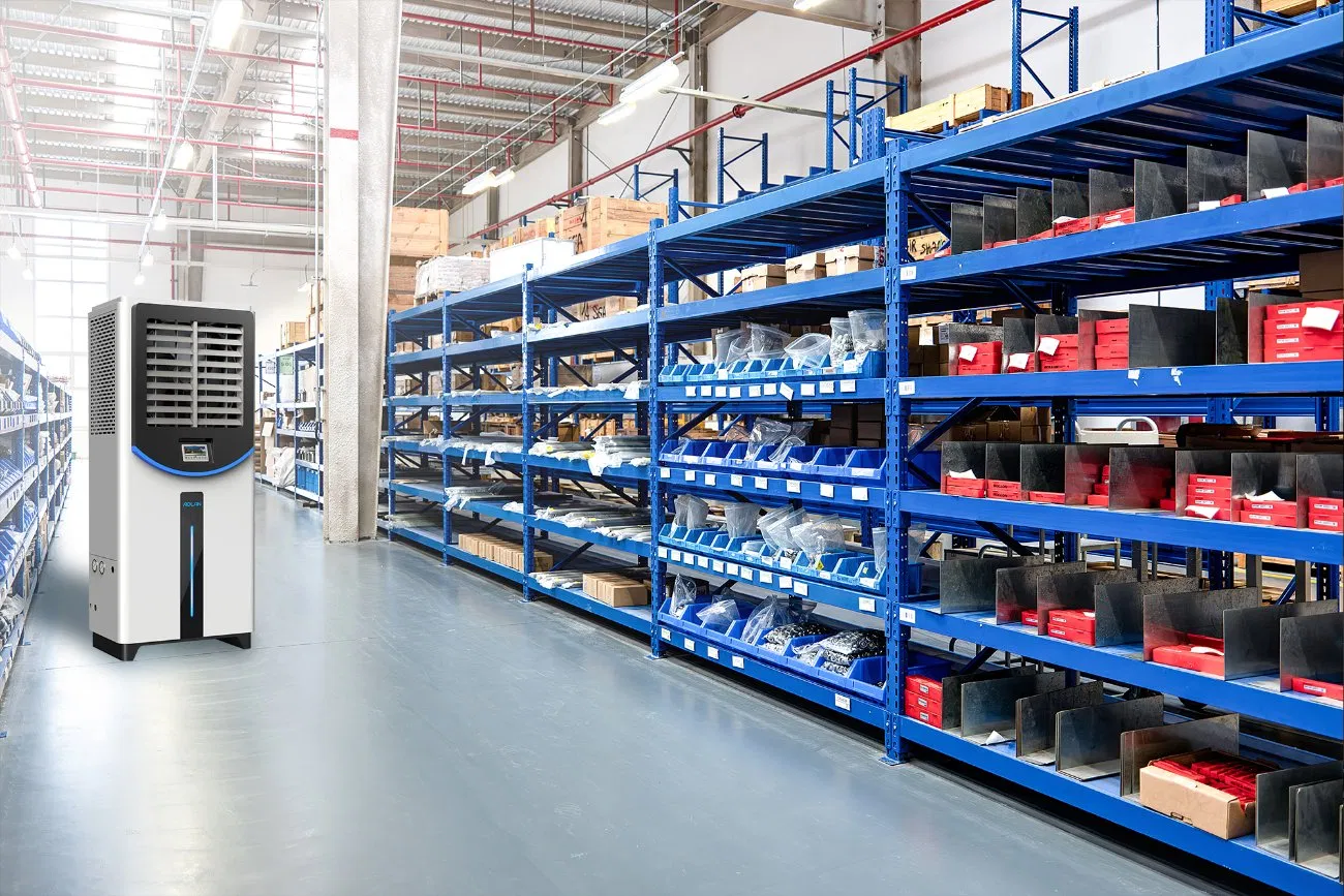 Aolan 6000CMH Airflow Eco-Friendly Energy-Saving Evaporative Air Conditioner High Cooling Rate Long Air Supply Distance