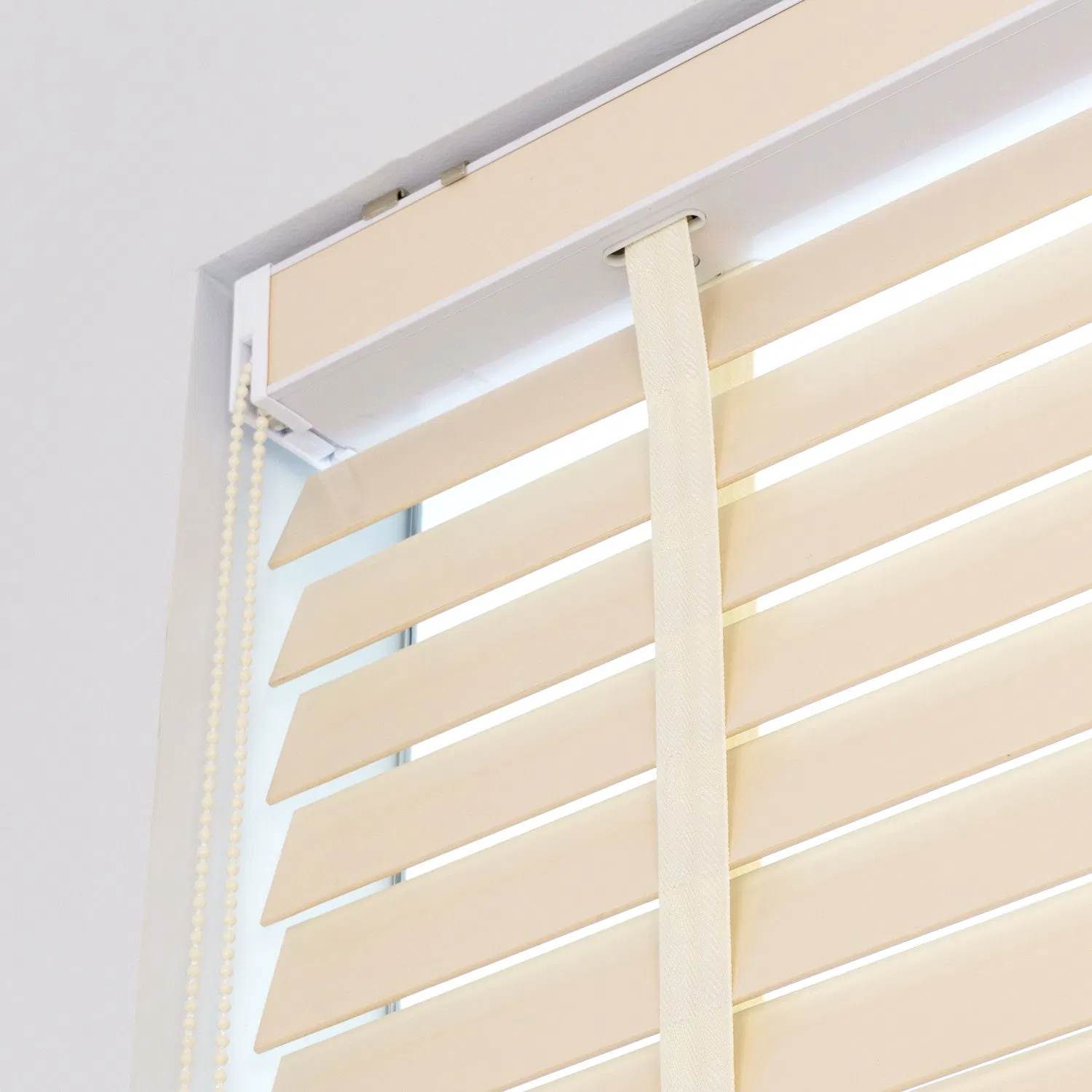 Easy Fit High Quality Custom Design Cordless Blinds Aluminum Venetian Blinds Window Cordless Venetian Wooden Blinds