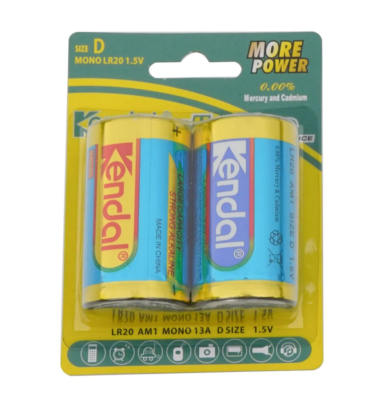 Батарейка алкалиновая LR20 D 1.5V Super Alkaline