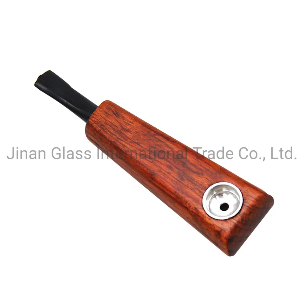 Classic Wooden Pipe Creative Portable Mini Wood Smoking Set