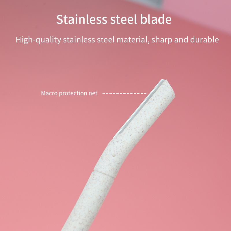 Women Eyebrow Razor Dermaplane Trimmer Razor Eyebrow with Precision Cover