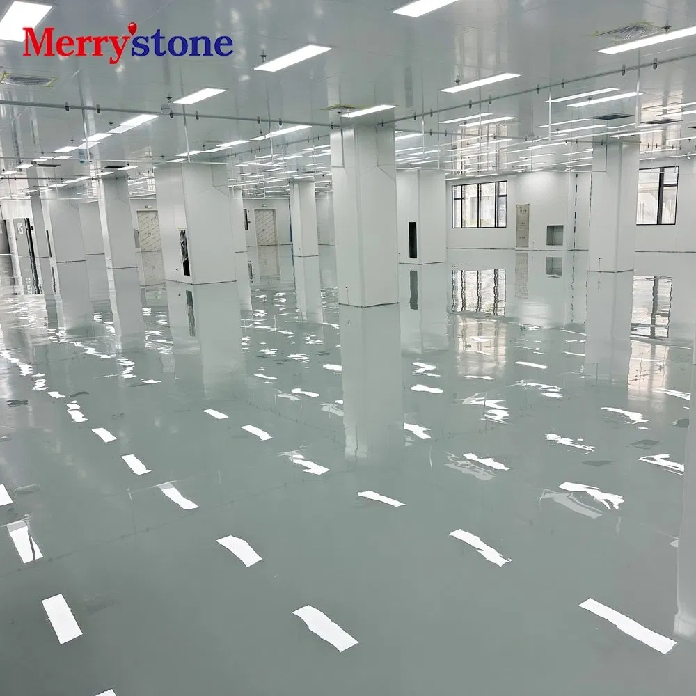 Эпоксидный антистатический наливной пол для промышленных помещений